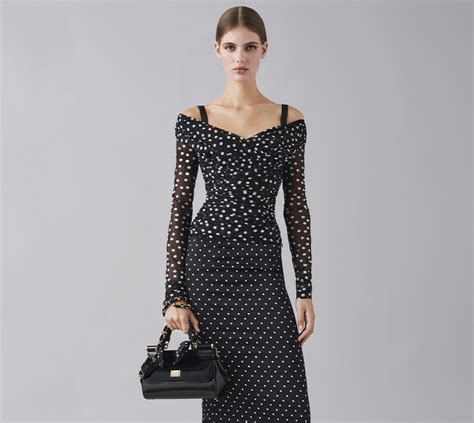 dolce gabbana abito mambo|dolce mambo polka dot.